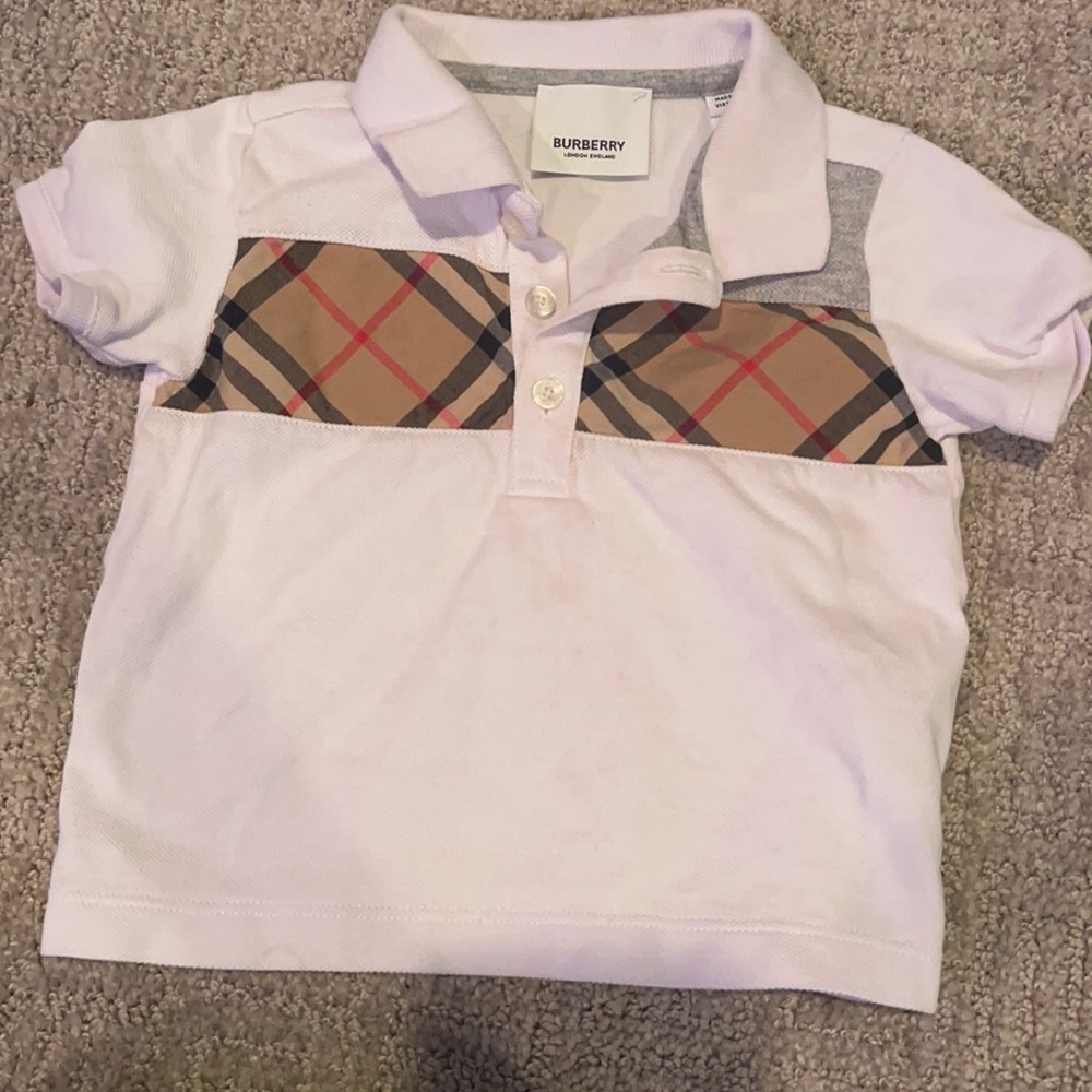 Authentic Burberry toddler shirt